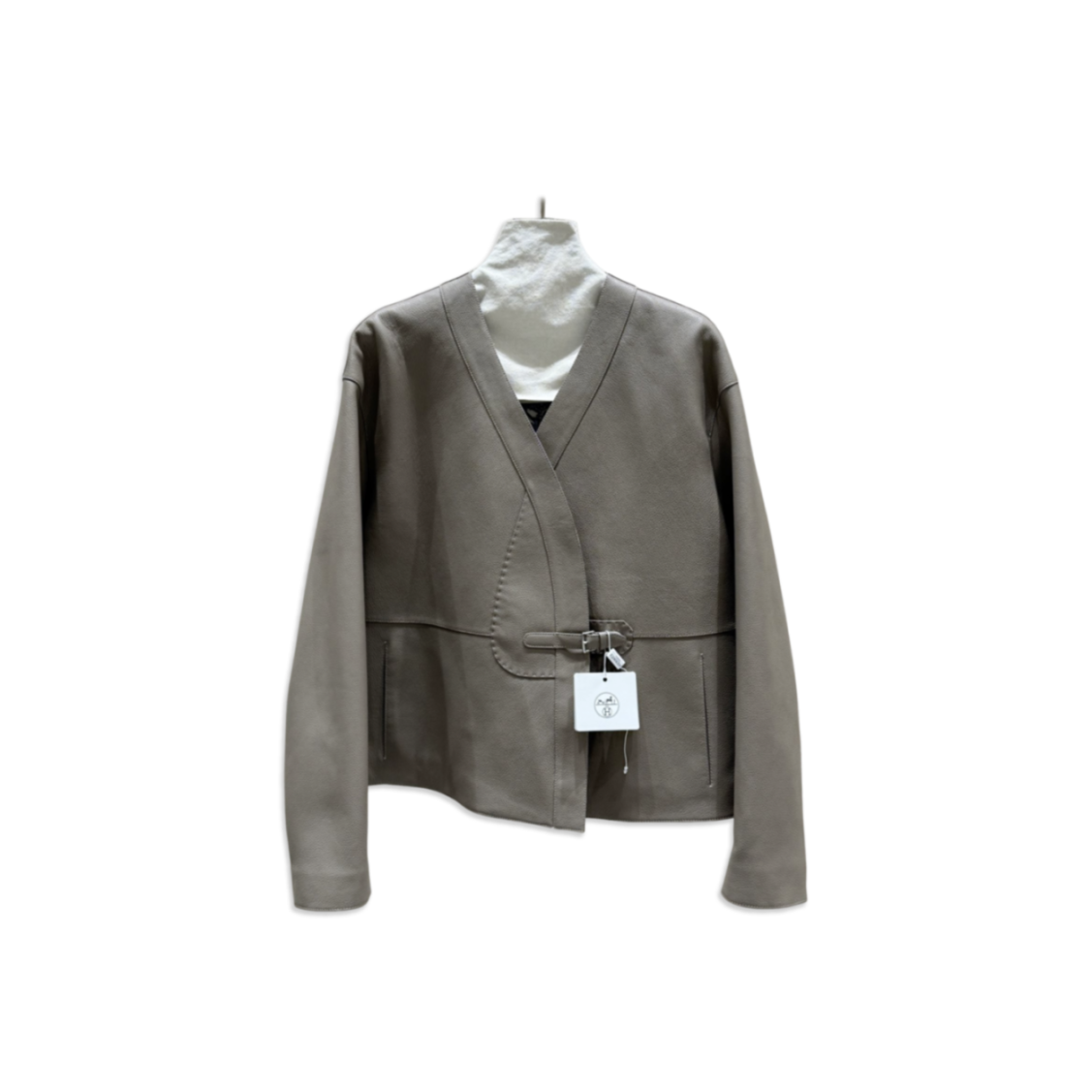 H**me5 leather jacket